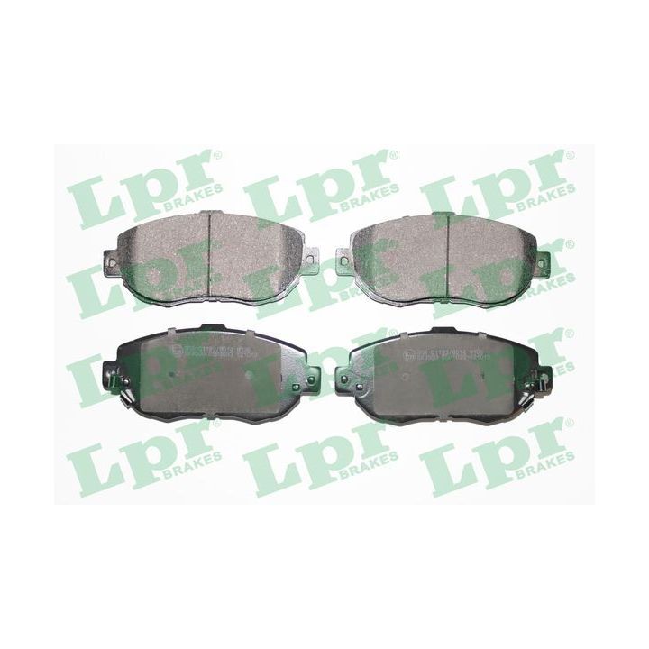 Stabdžių trinkelių rinkinys, diskinis stabdys LPR 05P1033