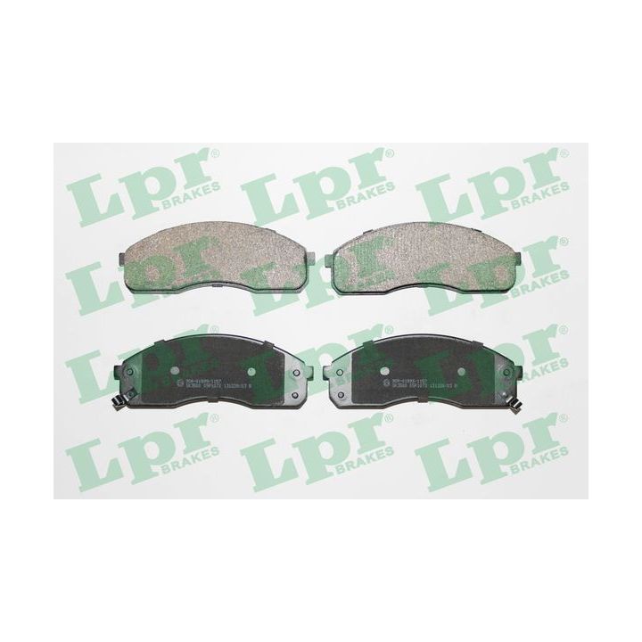 Stabdžių trinkelių rinkinys, diskinis stabdys LPR 05P1072