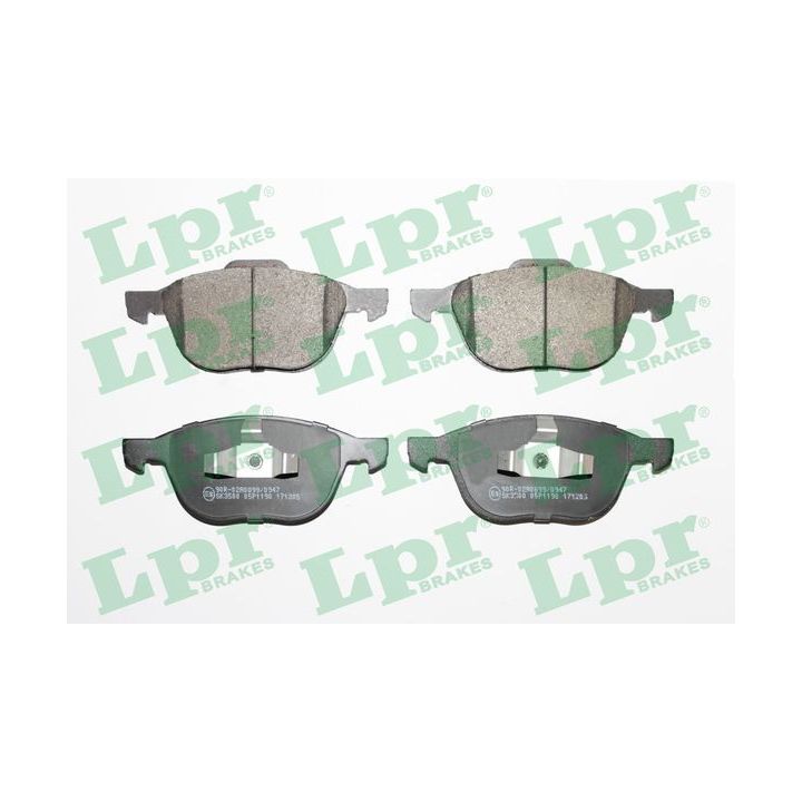 Stabdžių trinkelių rinkinys, diskinis stabdys LPR 05P1190