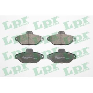 Stabdžių trinkelių rinkinys, diskinis stabdys LPR 05P1191