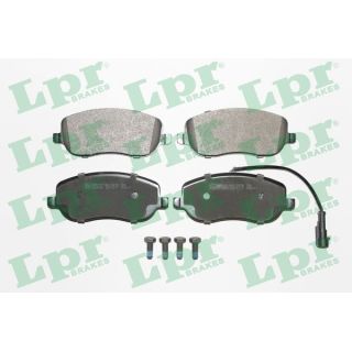 Stabdžių trinkelių rinkinys, diskinis stabdys LPR 05P1217