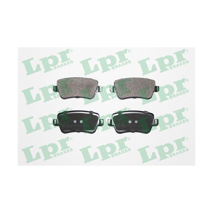 Stabdžių trinkelių rinkinys, diskinis stabdys LPR 05P1218