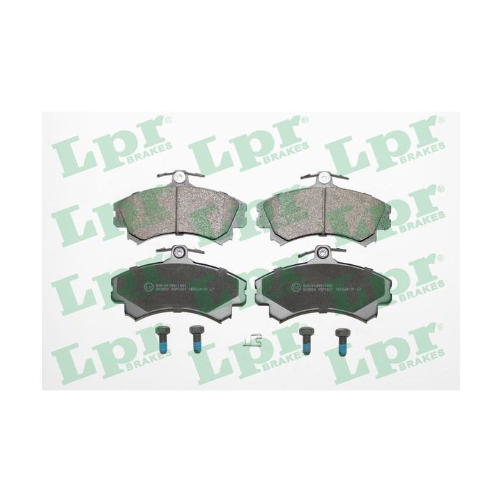 Stabdžių trinkelių rinkinys, diskinis stabdys LPR 05P1221