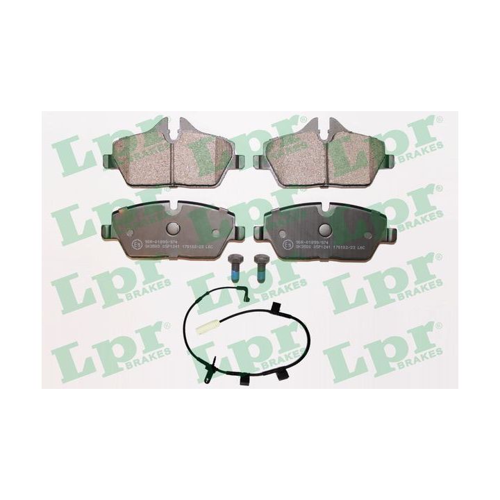 Stabdžių trinkelių rinkinys, diskinis stabdys LPR 05P1241A