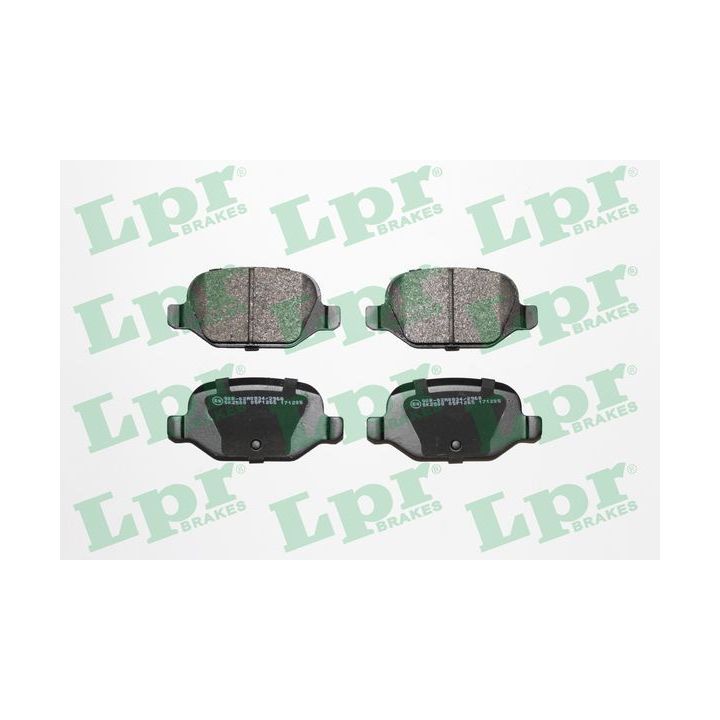 Stabdžių trinkelių rinkinys, diskinis stabdys LPR 05P1265