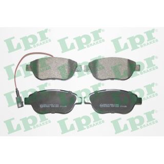 Stabdžių trinkelių rinkinys, diskinis stabdys LPR 05P1268