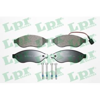 Stabdžių trinkelių rinkinys, diskinis stabdys LPR 05P1287