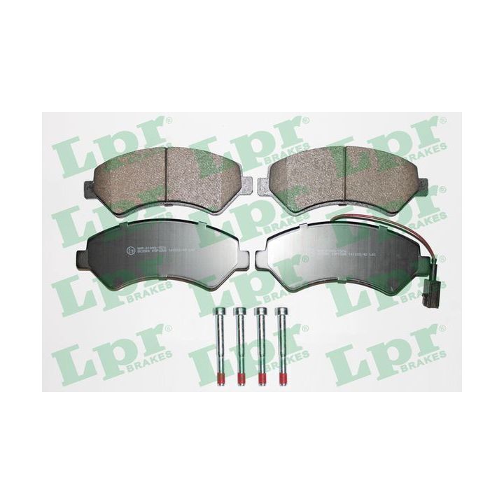 Stabdžių trinkelių rinkinys, diskinis stabdys LPR 05P1288