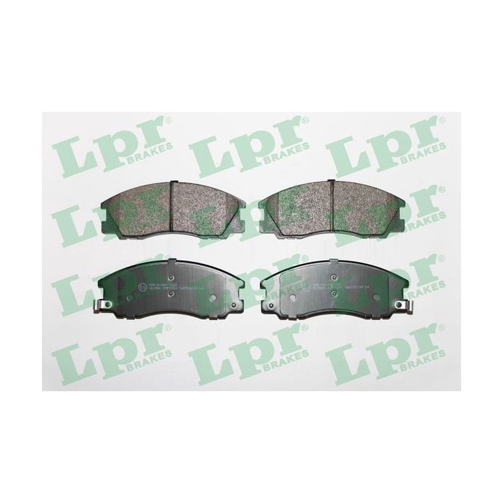 Stabdžių trinkelių rinkinys, diskinis stabdys LPR 05P1291