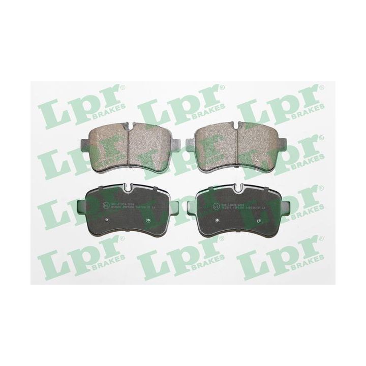 Stabdžių trinkelių rinkinys, diskinis stabdys LPR 05P1296