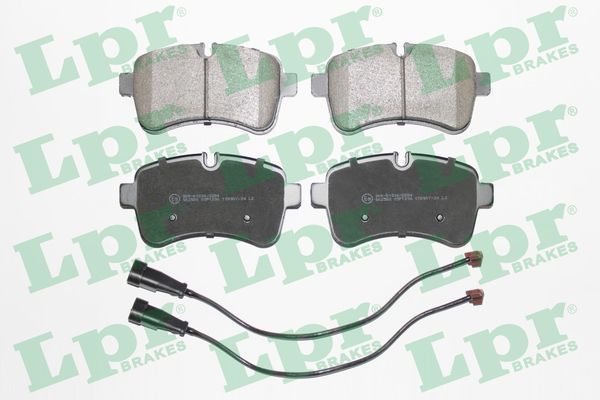 Stabdžių trinkelių rinkinys, diskinis stabdys LPR 05P1296A