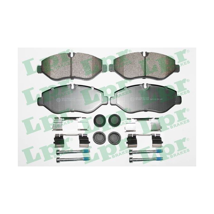 Stabdžių trinkelių rinkinys, diskinis stabdys LPR 05P1297