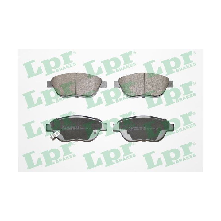 Stabdžių trinkelių rinkinys, diskinis stabdys LPR 05P1328