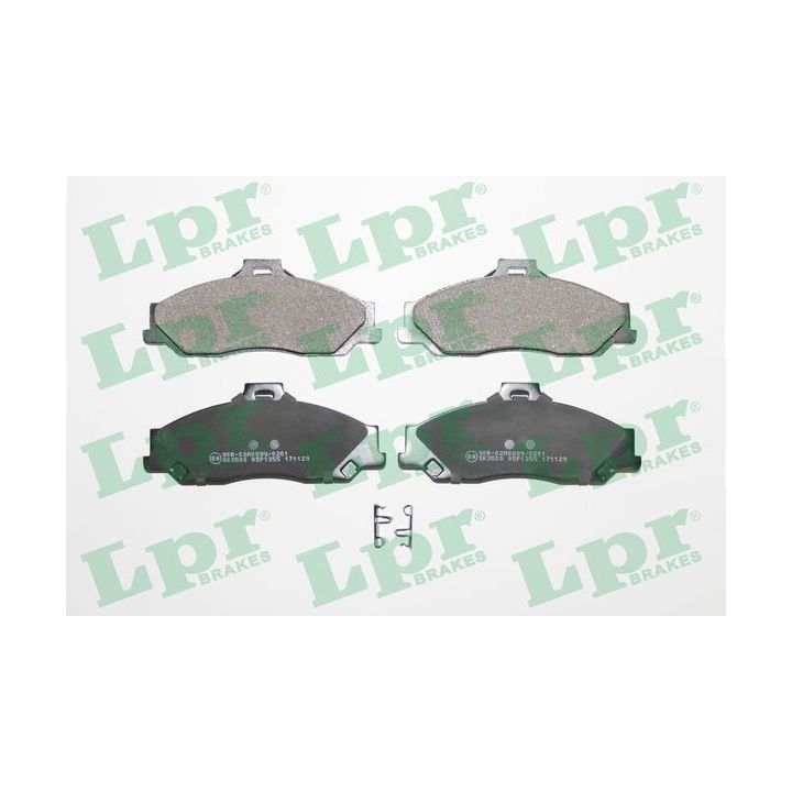 Stabdžių trinkelių rinkinys, diskinis stabdys LPR 05P1355