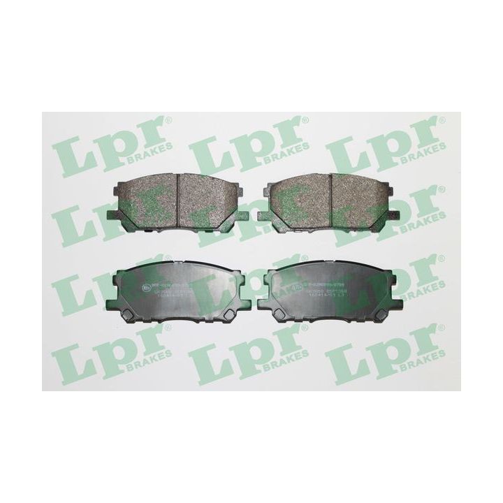 Stabdžių trinkelių rinkinys, diskinis stabdys LPR 05P1368