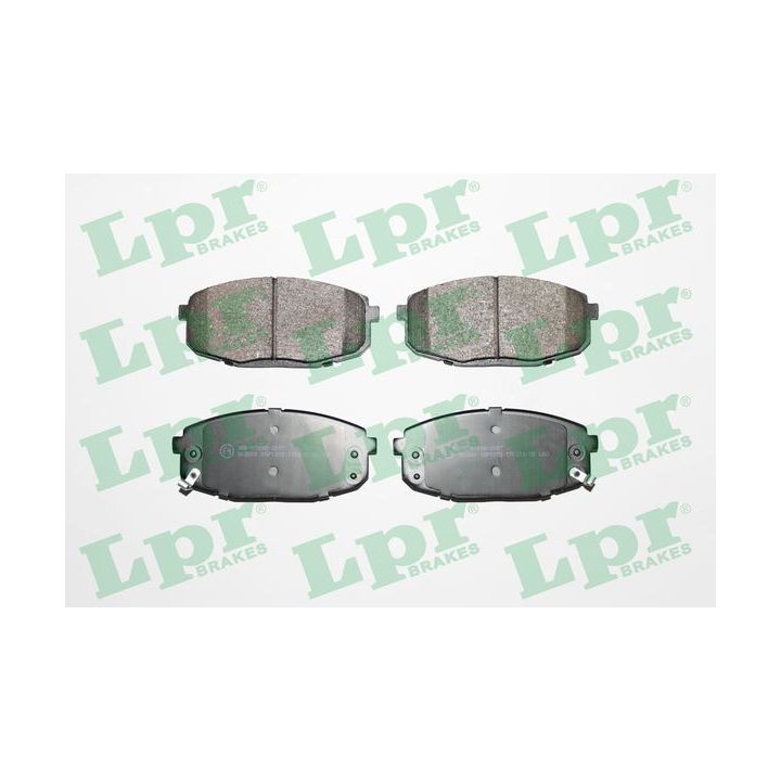 Stabdžių trinkelių rinkinys, diskinis stabdys LPR 05P1375