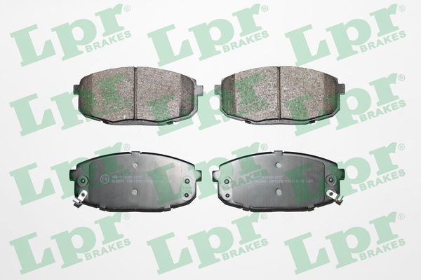 Stabdžių trinkelių rinkinys, diskinis stabdys LPR 05P1375