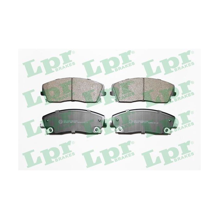 Stabdžių trinkelių rinkinys, diskinis stabdys LPR 05P1399