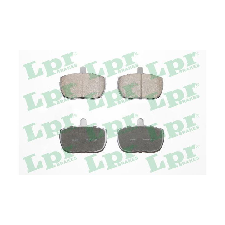 Stabdžių trinkelių rinkinys, diskinis stabdys LPR 05P140