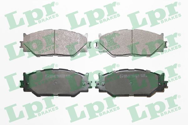 Stabdžių trinkelių rinkinys, diskinis stabdys LPR 05P1412