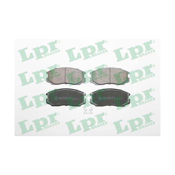 Stabdžių trinkelių rinkinys, diskinis stabdys LPR 05P1427