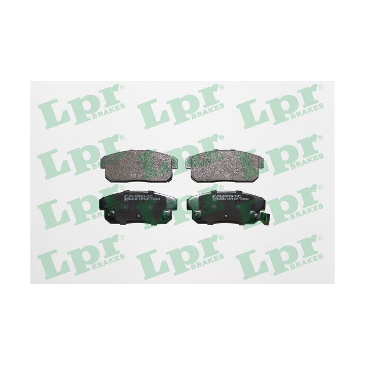 Stabdžių trinkelių rinkinys, diskinis stabdys LPR 05P1432