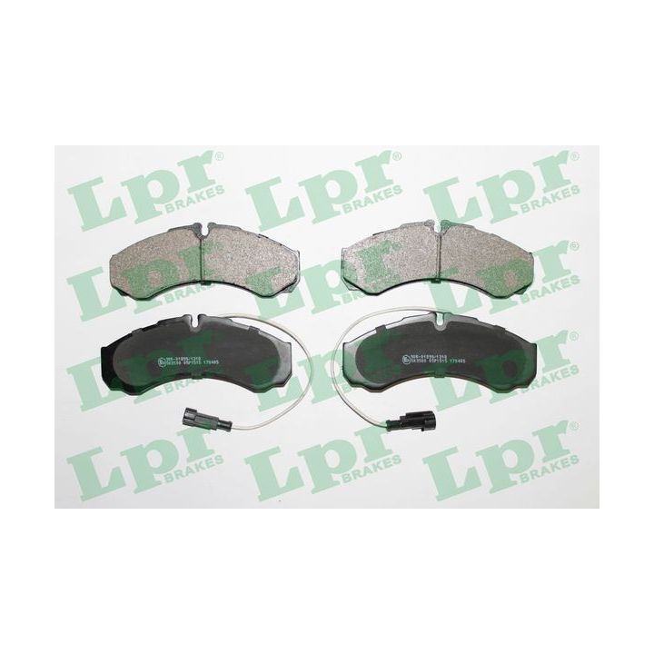 Stabdžių trinkelių rinkinys, diskinis stabdys LPR 05P1515