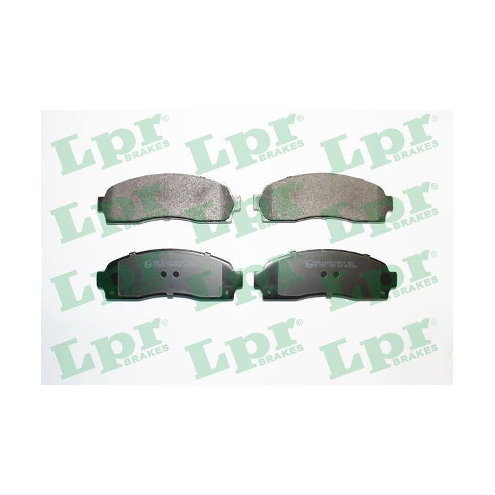 Stabdžių trinkelių rinkinys, diskinis stabdys LPR 05P1542