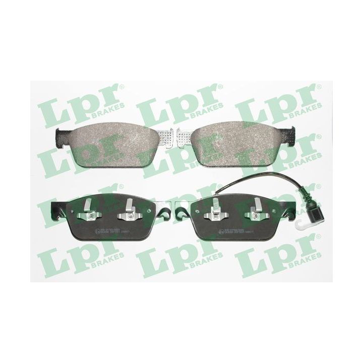 Stabdžių trinkelių rinkinys, diskinis stabdys LPR 05P1551