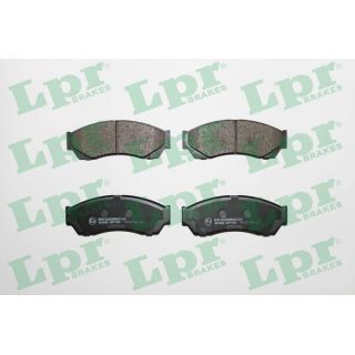 Stabdžių trinkelių rinkinys, diskinis stabdys LPR 05P1553