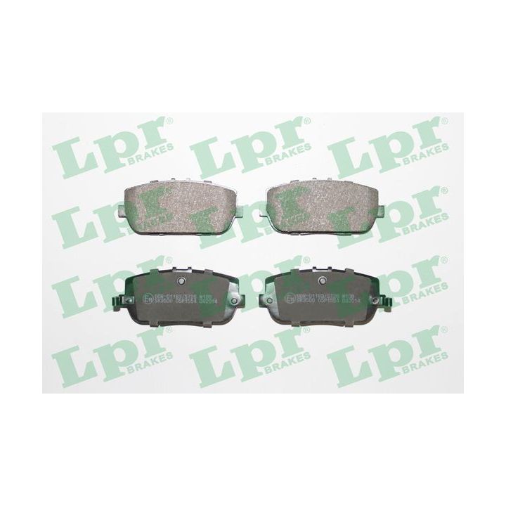 Stabdžių trinkelių rinkinys, diskinis stabdys LPR 05P1554