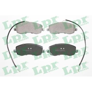 Stabdžių trinkelių rinkinys, diskinis stabdys LPR 05P1557