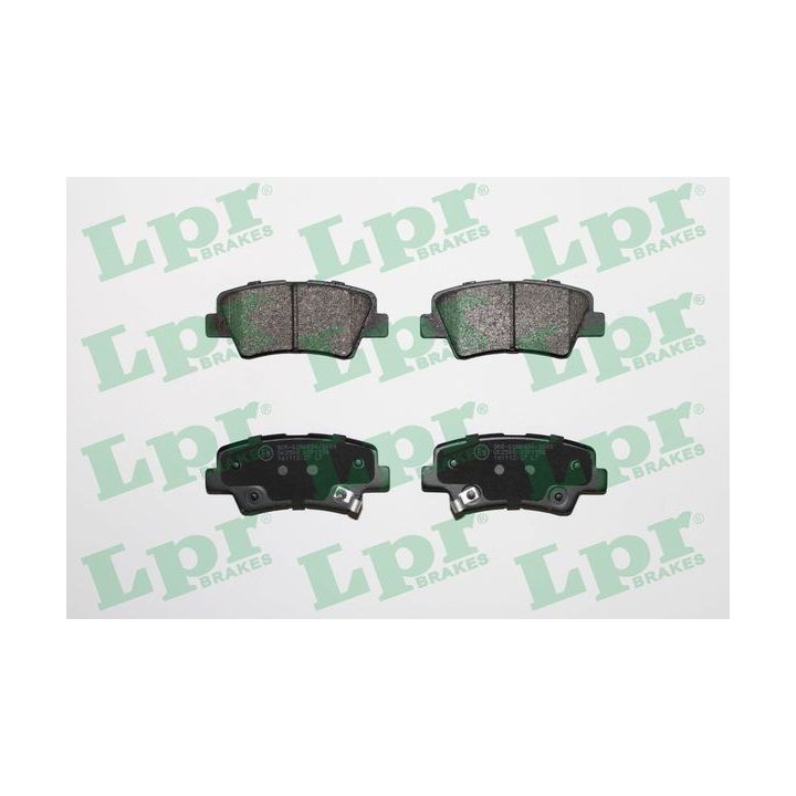 Stabdžių trinkelių rinkinys, diskinis stabdys LPR 05P1558