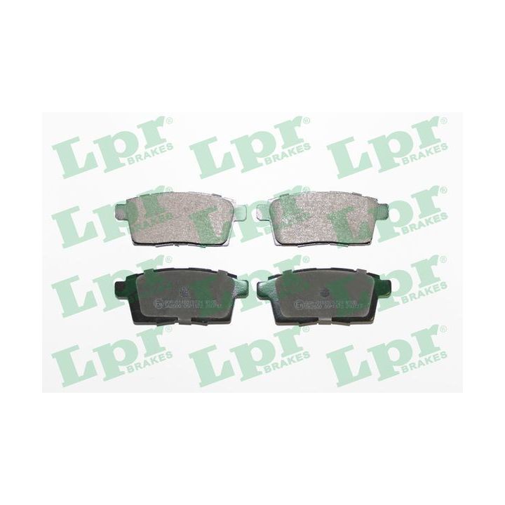 Stabdžių trinkelių rinkinys, diskinis stabdys LPR 05P1572