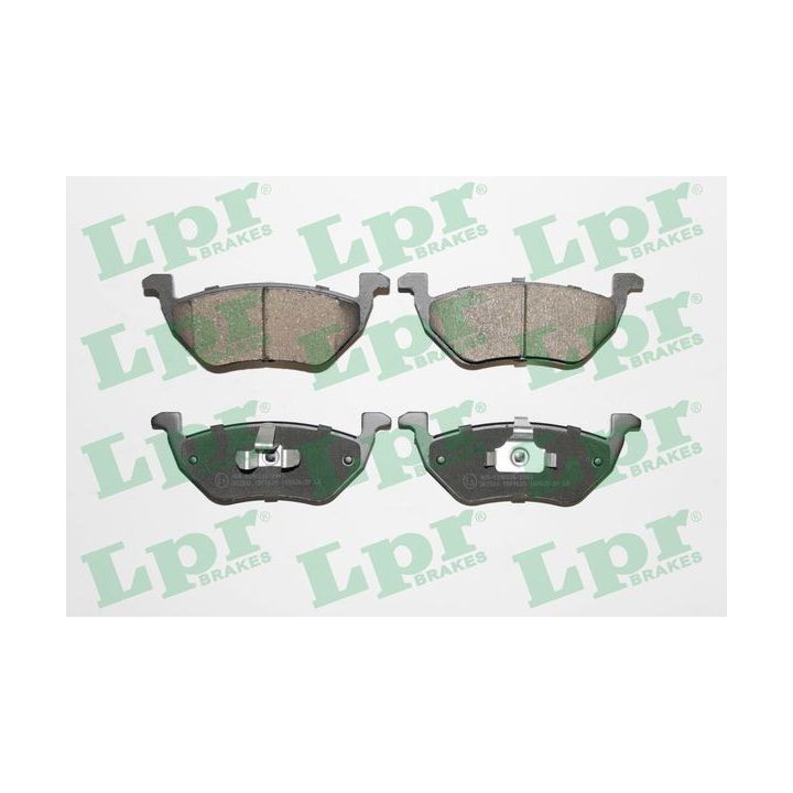 Stabdžių trinkelių rinkinys, diskinis stabdys LPR 05P1620