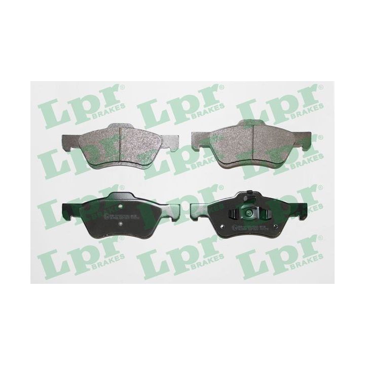 Stabdžių trinkelių rinkinys, diskinis stabdys LPR 05P1622