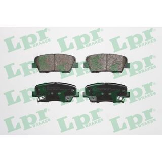 Stabdžių trinkelių rinkinys, diskinis stabdys LPR 05P1625