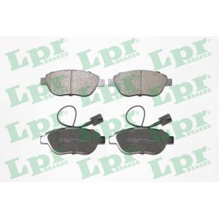 Stabdžių trinkelių rinkinys, diskinis stabdys LPR 05P1657