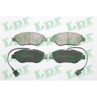 Stabdžių trinkelių rinkinys, diskinis stabdys LPR 05P1658