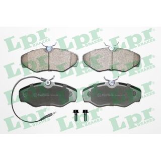 Stabdžių trinkelių rinkinys, diskinis stabdys LPR 05P1660