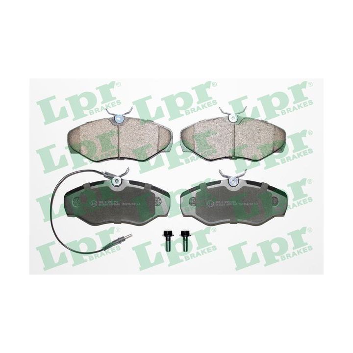 Stabdžių trinkelių rinkinys, diskinis stabdys LPR 05P1660