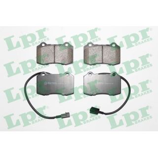 Stabdžių trinkelių rinkinys, diskinis stabdys LPR 05P1665