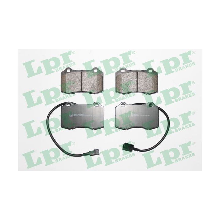 Stabdžių trinkelių rinkinys, diskinis stabdys LPR 05P1665