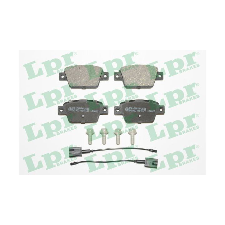 Stabdžių trinkelių rinkinys, diskinis stabdys LPR 05P1676