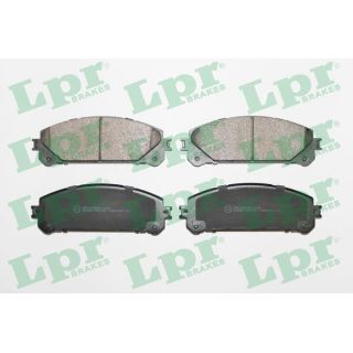 Stabdžių trinkelių rinkinys, diskinis stabdys LPR 05P1691