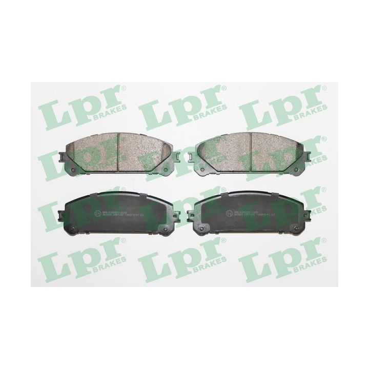 Stabdžių trinkelių rinkinys, diskinis stabdys LPR 05P1691