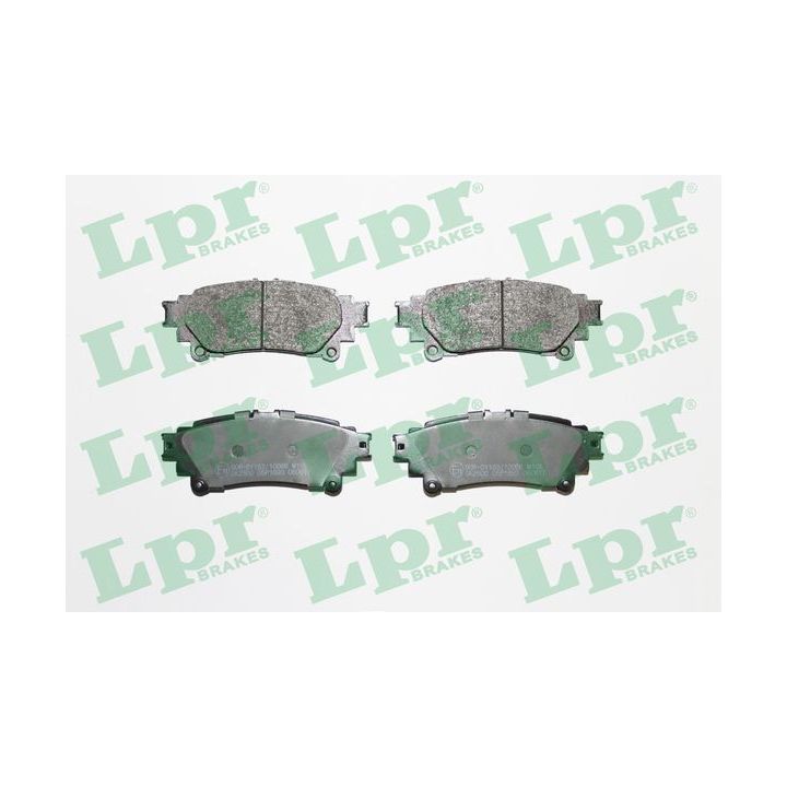 Stabdžių trinkelių rinkinys, diskinis stabdys LPR 05P1693