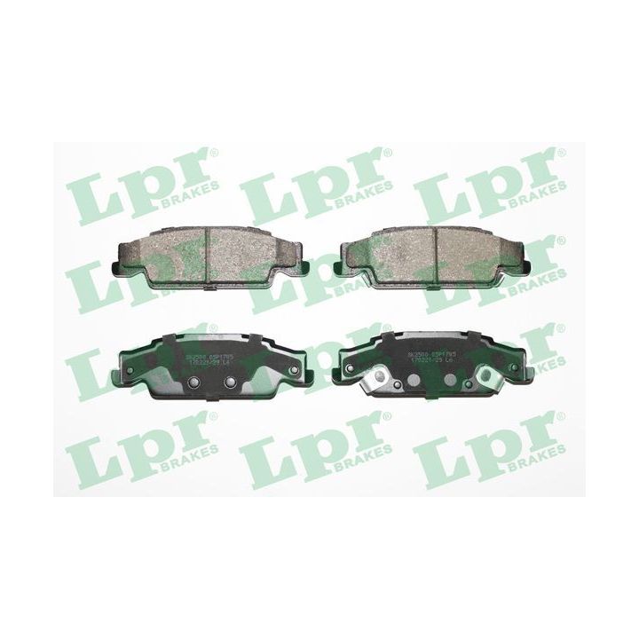 Stabdžių trinkelių rinkinys, diskinis stabdys LPR 05P1705