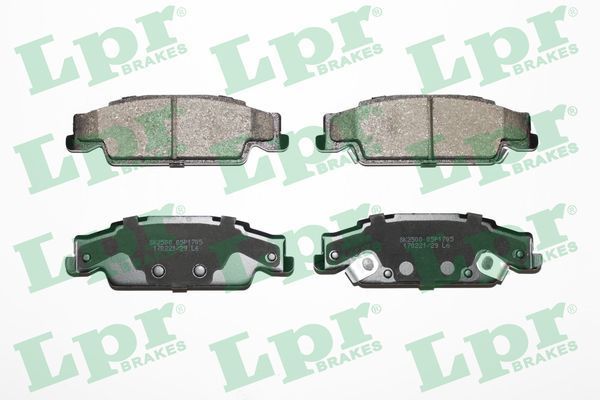 Stabdžių trinkelių rinkinys, diskinis stabdys LPR 05P1705