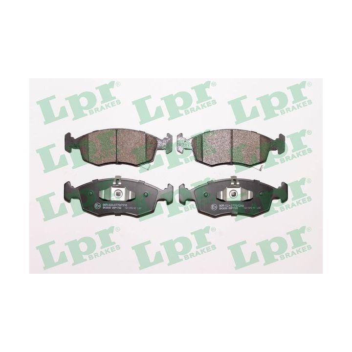 Stabdžių trinkelių rinkinys, diskinis stabdys LPR 05P1722